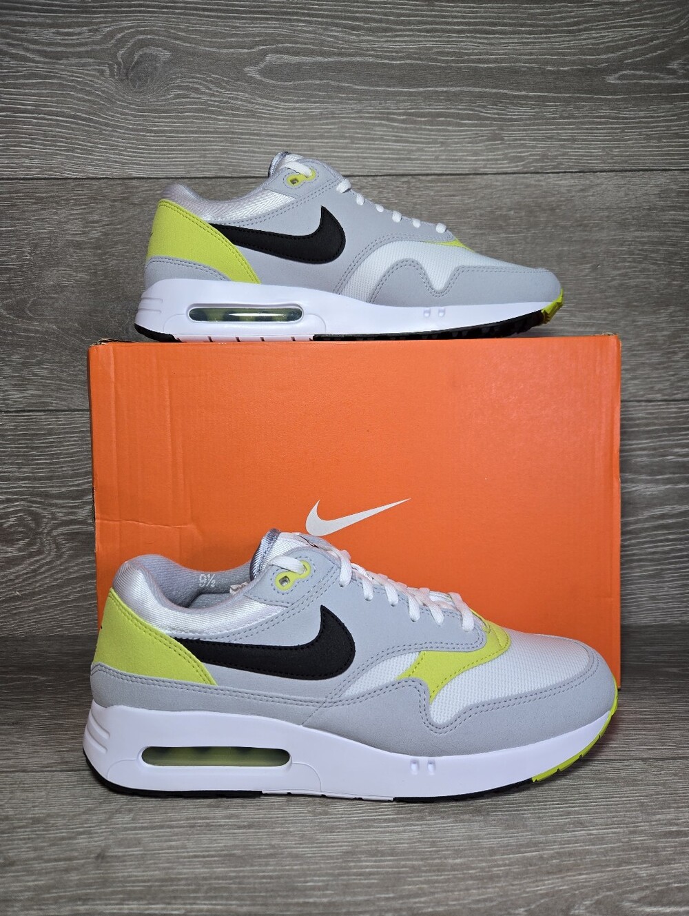 Nike Air Max 1 86 OG Men Size 9.5 Gray Spikeless Golf Shoes DV1403-004 NEW